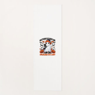 Tapis De Yoga Chat sans enfant dame Halloween Costume Fantôme Éf