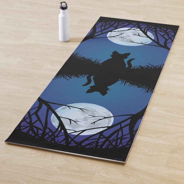 Tapis De Yoga Chat Yoga Mat Cadeaux Amoureux de les chats Gras P (En situation)