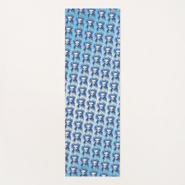Tapis De Yoga Chaton (Devant)