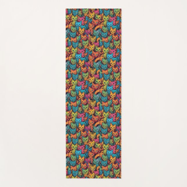 Tapis De Yoga Chatons (Devant)