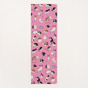 Tapis De Yoga Chats japonais (couleur variable)