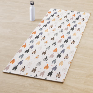 Tapis De Yoga Chats vue arrière Yoga Mat