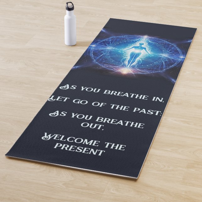 Tapis de Yoga Chaud Premium avec Serviette Antidér (En situation)