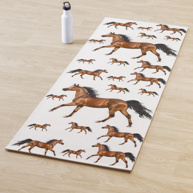 Tapis De Yoga Cheval de Yoga Mats (En situation)