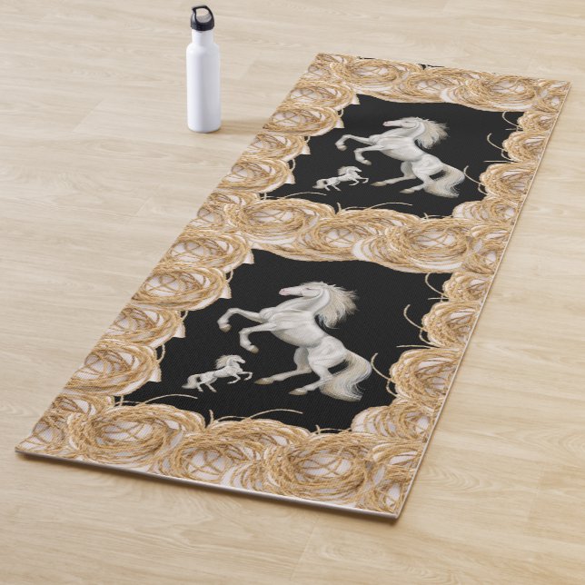 Tapis De Yoga Cheval de Yoga Mats (En situation)