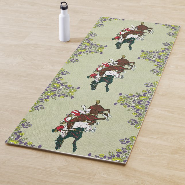 Tapis De Yoga Chevaux de course Yoga Mat (En situation)