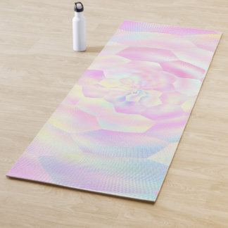 Tapis De Yoga Cheveux Pastel Honeycomb Beehive