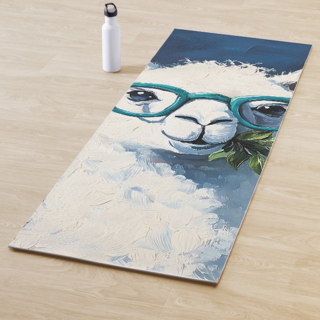 Tapis De Yoga Chic Lama Intelligent (En situation)