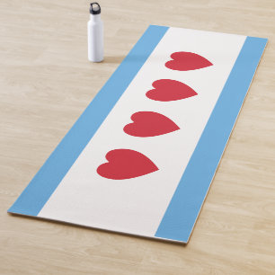 Tapis De Yoga Chicago Love   Yoga Mat