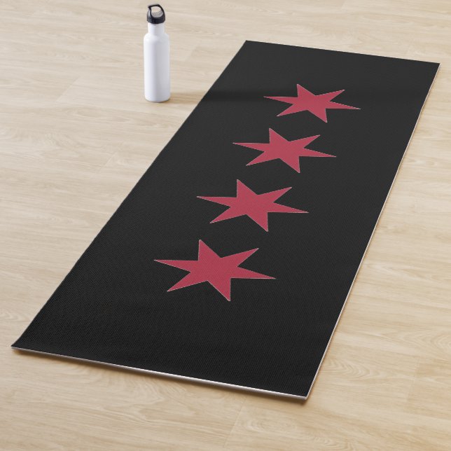 Tapis De Yoga Chicago Stars (En situation)