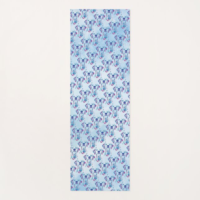 Tapis De Yoga Chien (Devant)