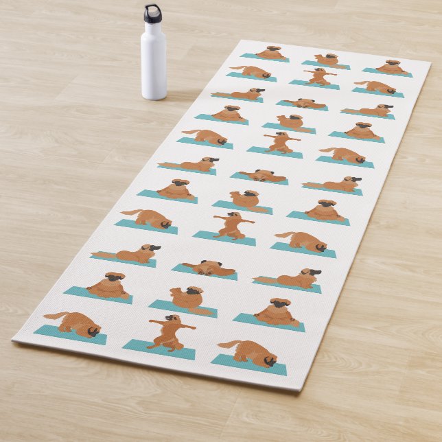Tapis De Yoga Chien Leonberger Yoga Mat (En situation)
