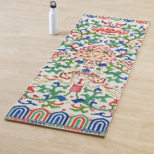 Chine rétro Lotus Botanique sur Chinoiserie blanch