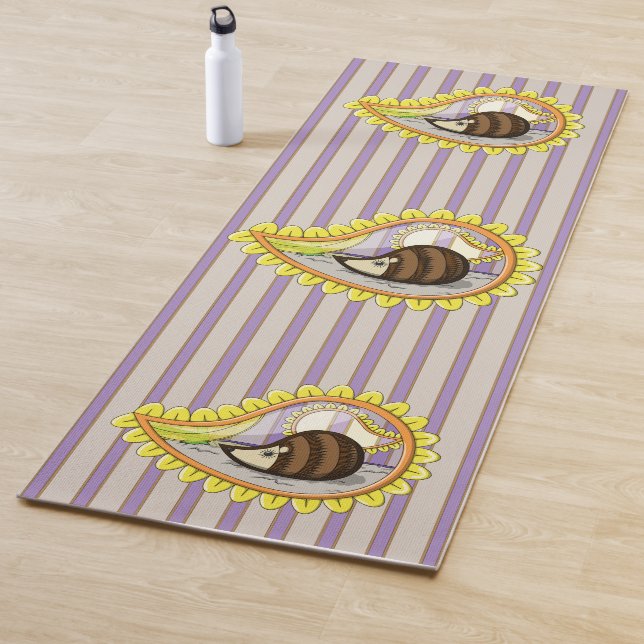 Tapis De Yoga Chrissy le Hérisson Yoga Mat (En situation)