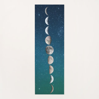 Tapis De Yoga Ciel réversible de phases et de coucher du soleil