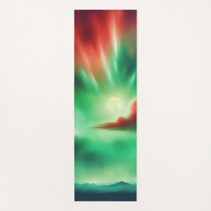 Tapis De Yoga ciel vert
