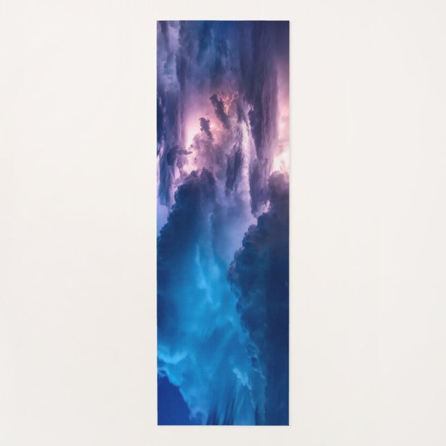 Tapis De Yoga Cieux orageux (Devant)