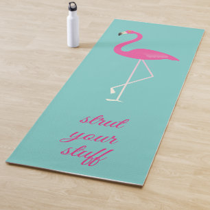 Tapis De Yoga Citer Commencer Votre Stuff Flamant rose rose