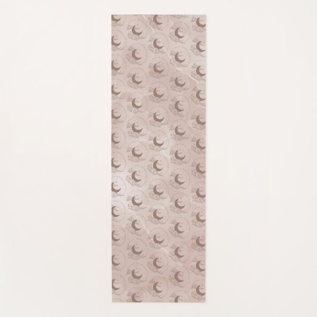 Tapis De Yoga Clairs de lune (Devant)