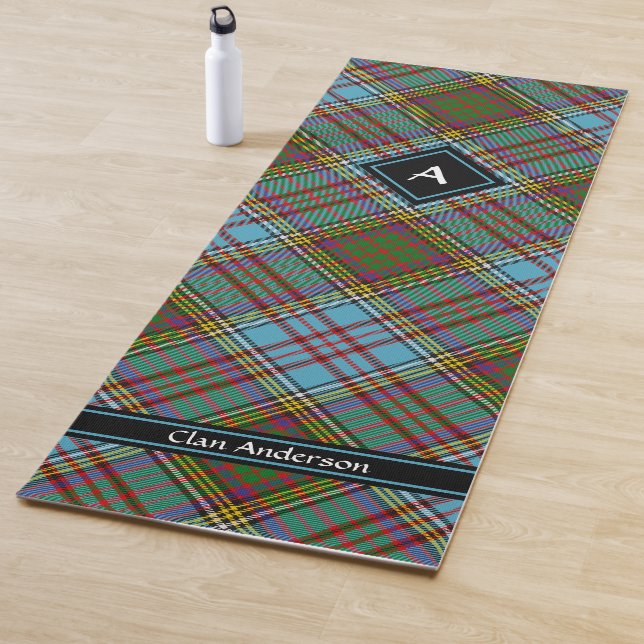 Tapis De Yoga Clan Anderson Tartan Yoga Mat (En situation)