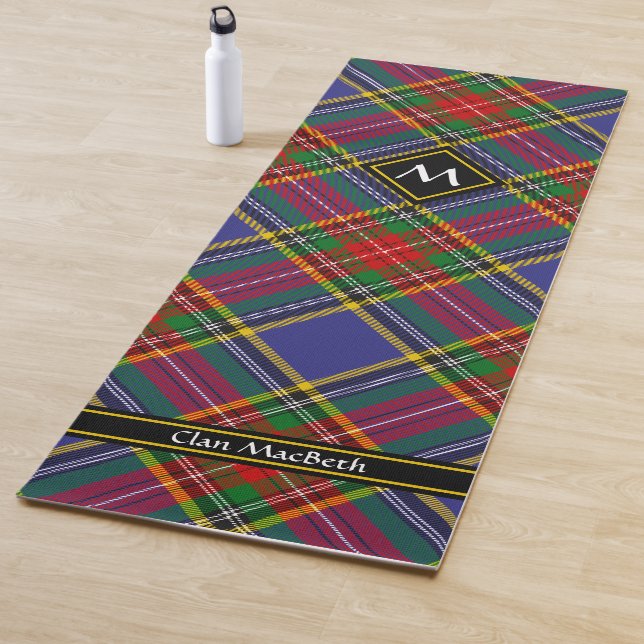 Tapis De Yoga Clan MacBeth Tartan Yoga Mat (En situation)