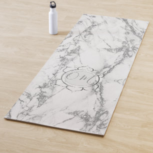 Tapis De Yoga Classic Elegant Marble OM