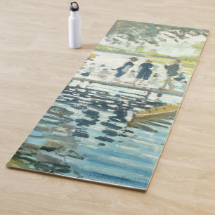 Tapis De Yoga Claude Monet. Baignoires à La Grenouillère