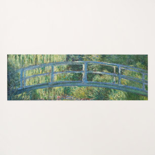 Tapis De Yoga Claude Monet - Bassin de Nymphéas, Harmonie Verte