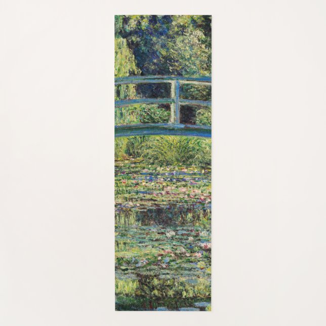 Tapis De Yoga Claude Monet - Etang Lily et Pont Japonais (Devant)