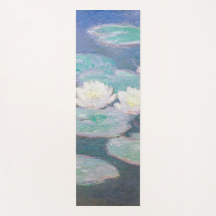 Tapis De Yoga Claude Monet - Lys à eau, effet du soir