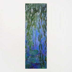Tapis De Yoga Claude Monet - Lys d'eau avec saule plumant