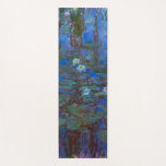 Tapis De Yoga Claude Monet - Lys d'Eau Bleue<br><div class="desc">Blue Water Lilies / Nympheas Bleus par Claude Monet en 1916-1919</div>