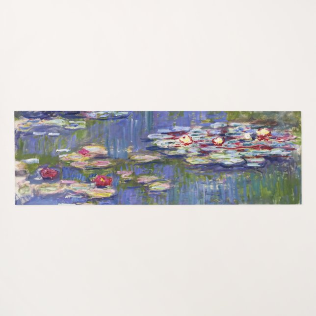 Tapis De Yoga Claude Monet - Nymphéas / Nymphéas (Dos (Horizontal))