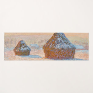 Tapis De Yoga Claude Monet - Piles à roues, Effet neige, Matin