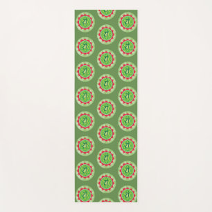 Tapis De Yoga Coeur Chakra Vert Chakra Anahata Yoga Mat