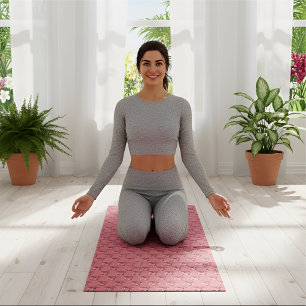 Tapis De Yoga Coeurs Yoga Mat