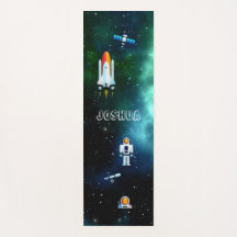 Collage d'astronautes amusants