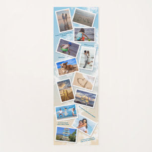 Tapis De Yoga Collage photo Ocean Beach 12