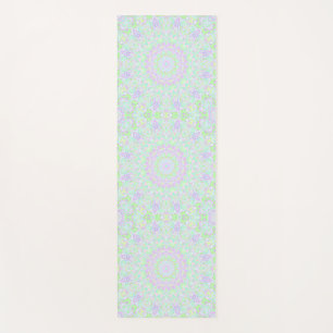 Tapis De Yoga Coloré Quirky Super Eclectique Pastel Mandala