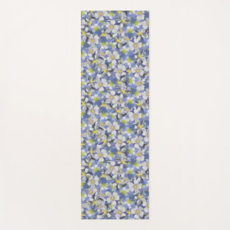 Tapis De Yoga Columbines Motif sans couture