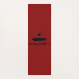 Tapis De Yoga Come & Take It ! Flag de Texas State