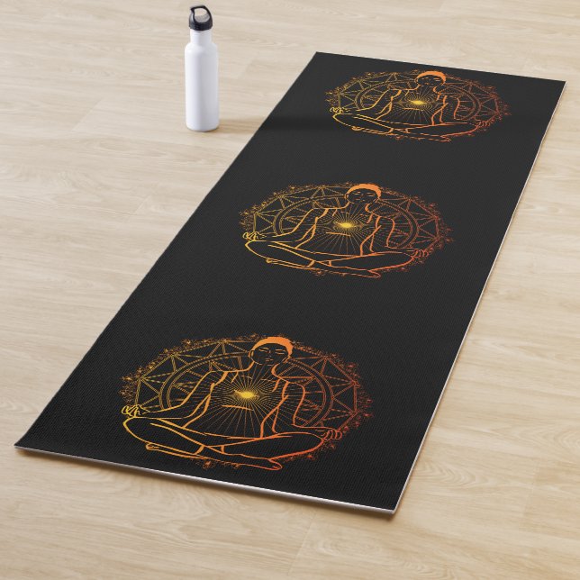 Tapis De Yoga Conception de méditation de yoga (En situation)