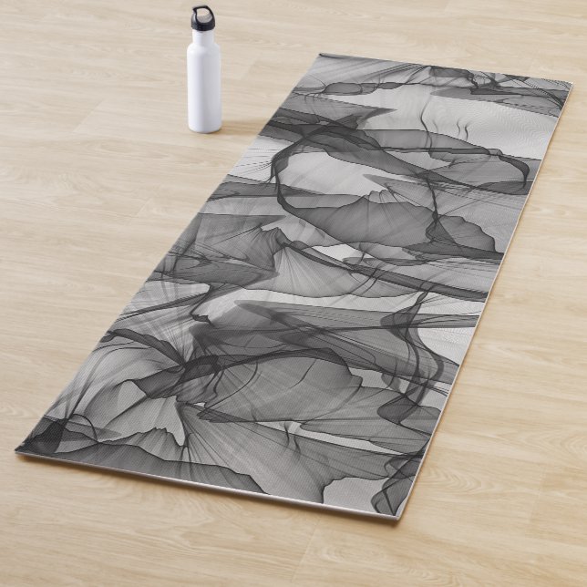 Tapis De Yoga Conception de texture de couche mystique de foular (En situation)