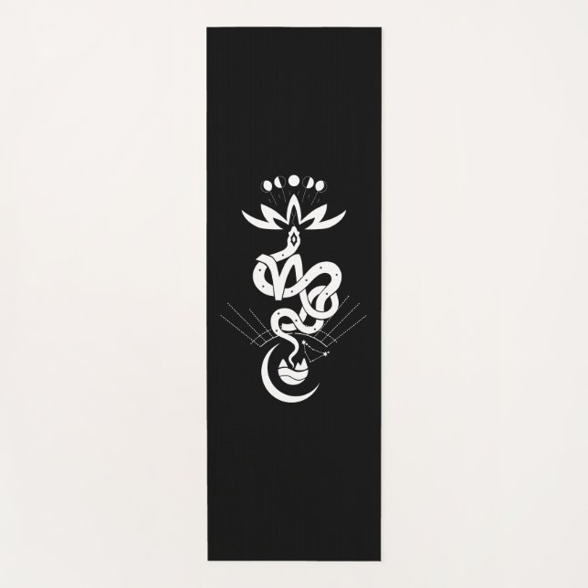 Tapis De Yoga Conception originale pour l'impression Snake 2025, (Devant)