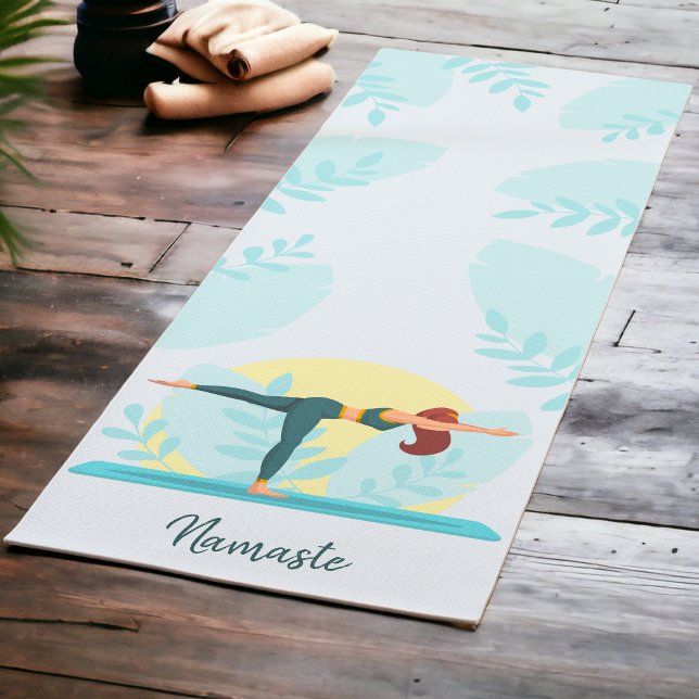 Tapis De Yoga Conception personnalisée de Namaste - Fitness pers (Créateur téléchargé)