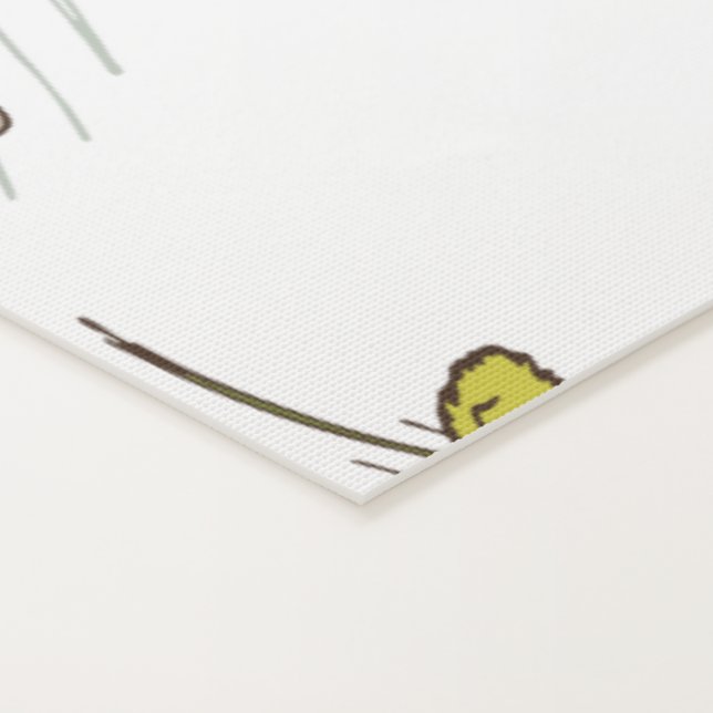 Tapis De Yoga Cônes de pin d'automne (Détail)