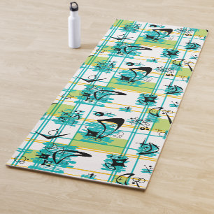Tapis De Yoga Cool du milieu du siècle moderne d'inspiration ma