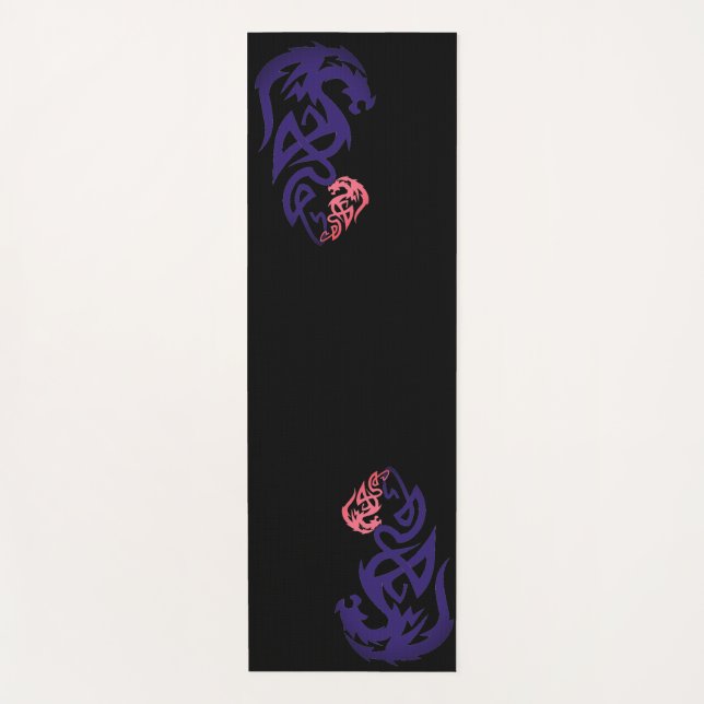 Tapis De Yoga Cool unique Dragon Yoga Mat (Devant)