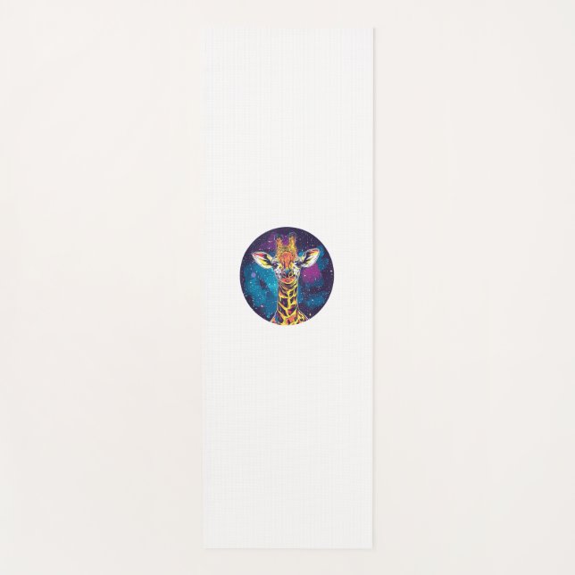 Tapis De Yoga Cosmic Giraffe Universe Adventure (Devant)