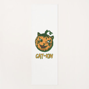 Tapis De Yoga Costumes Halloween Chat Noir